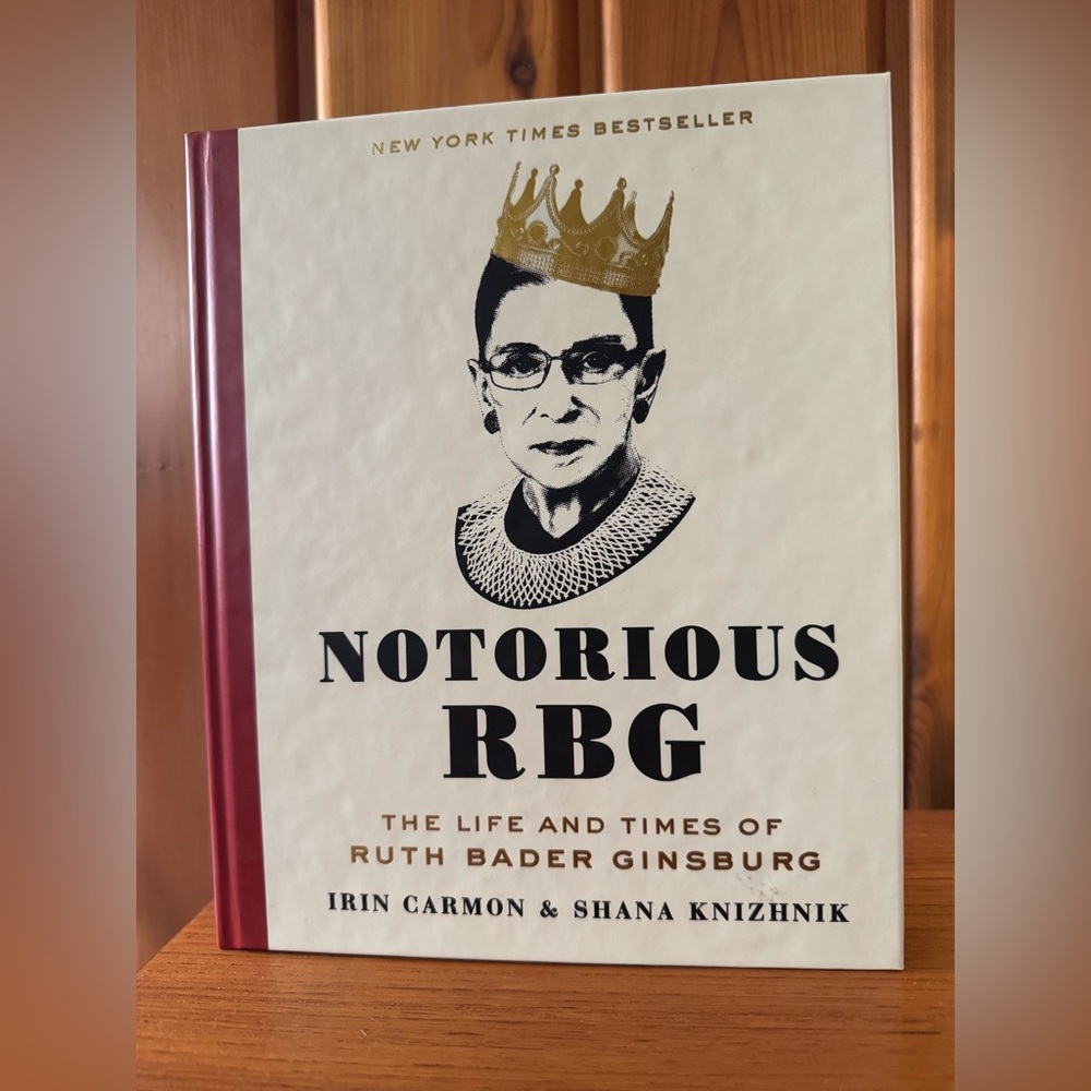 #1NYT bestseller Notorious RBG Book
